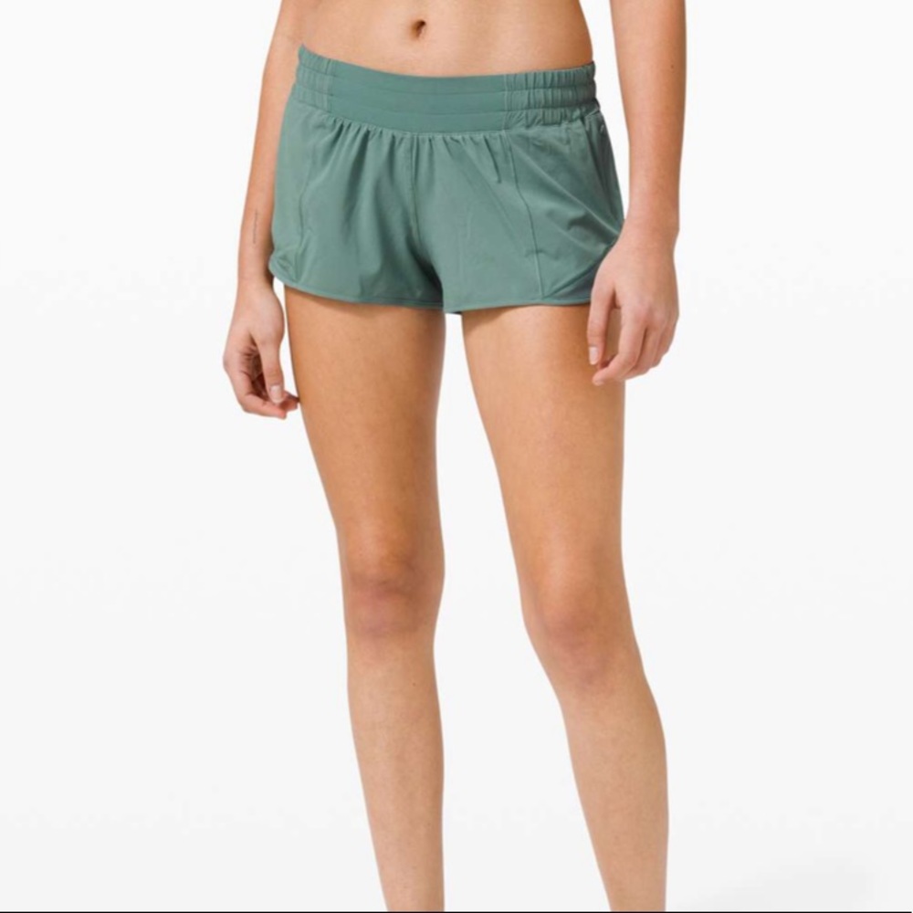 BRAND NWT lululemon Hotty Hot 2.5 Tidewater Shorts